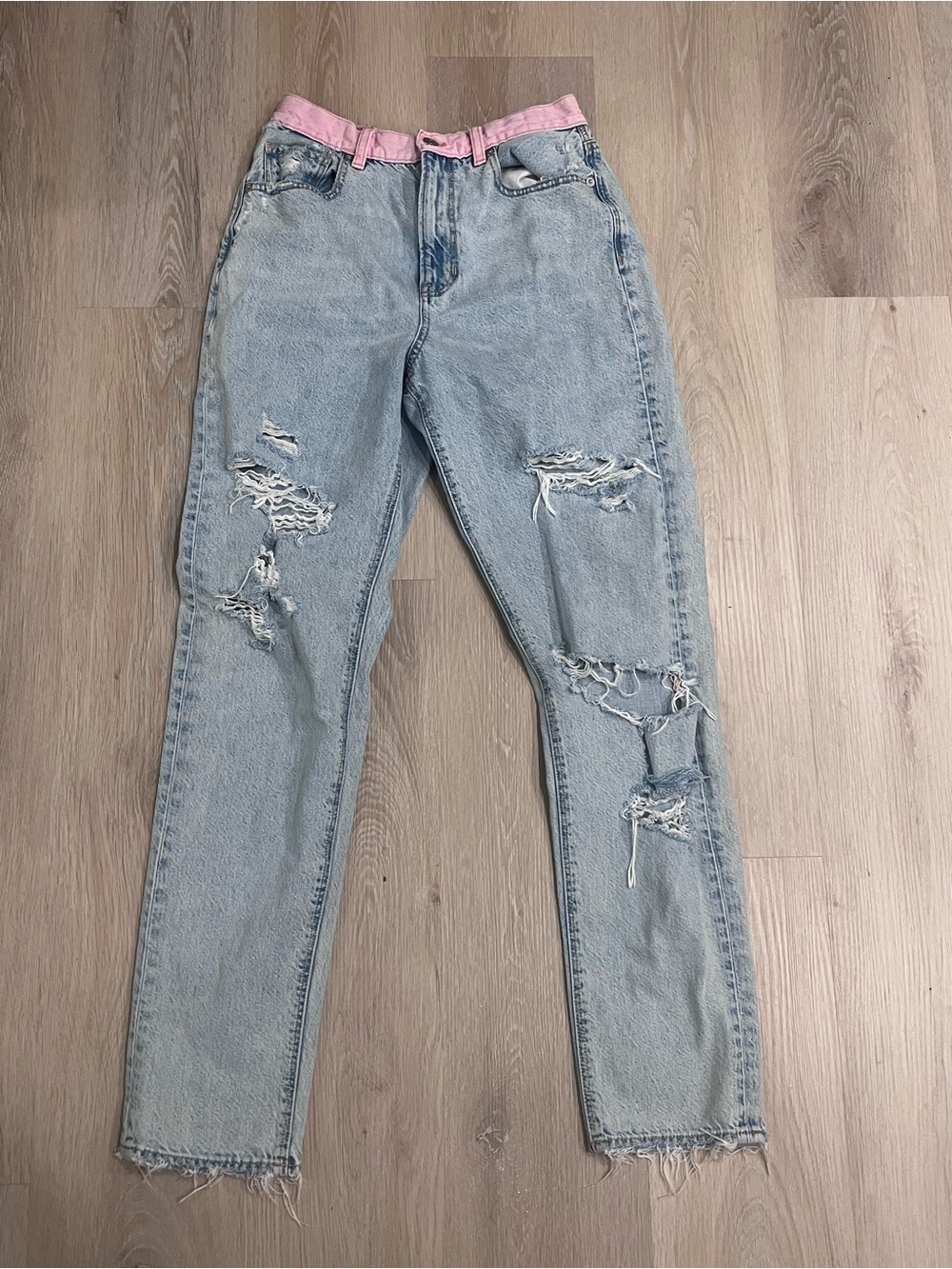 American Eagle Mom Jeans 6 xlong